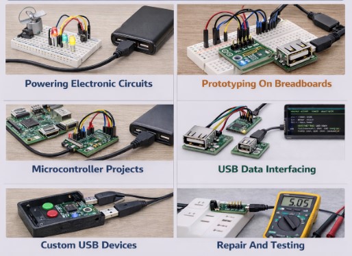 Applications Of USB Type A Female Breakout